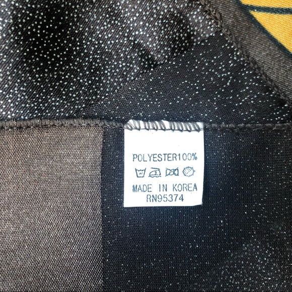 Artistic Multi-Color Abstract Design Scarf - Picture 5 of 5